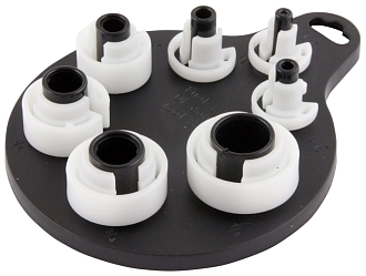 Набор съемников для демонтажа соединений топливной системы, 7 предметов, THORVIK - фото 2