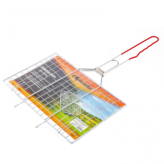 Решетка-гриль 220 x 340 мм, хромированная, PVC рукоятка Sparta - фото 2