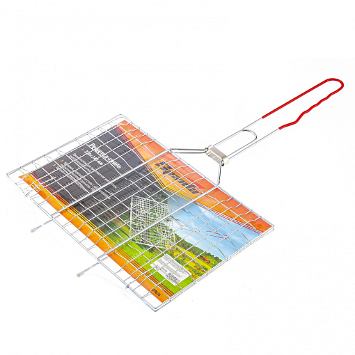 Фото 1 товара Решетка-гриль 220 x 340 мм, хромированная, PVC рукоятка Sparta