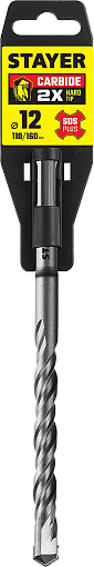 Фото 3 товара Бур SDS-plus STAYER 12 x 160 мм, 2930-160-12_z02