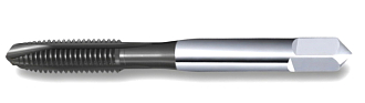 Метчик М 3х0.5 6H HSS-E TiCN прямой с подточ. скв. DIN371 Deskar - фото 1