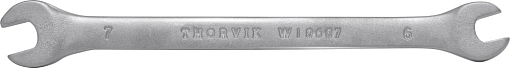 Фото 1 товара Ключ гаечный рожковый серии ARC, 6x7 мм, THORVIK