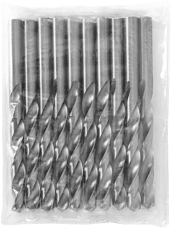 Сверло спиральное по металлу HSS, d10.0 мм, THORVIK - фото 3