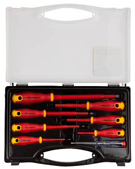 Набор отверток диэлектрических STAYER 8 шт., 25145-H8_z01 Professional - фото 1