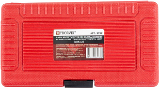 Набор инструментов для восстановления резьбы скобы тормозного суппорта, 16 предметов, THORVIK - фото 3