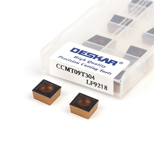 Фото 3 товара CCMT09T304 LF9218 токарная пластина Deskar