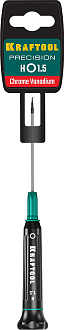 Отвертка HEX 1.5 для точных работ Precision, Kraftool - фото 6