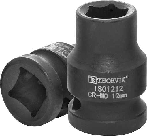 Фото 0 товара Головка торцевая ударная 1/2"DR, 12 мм, THORVIK