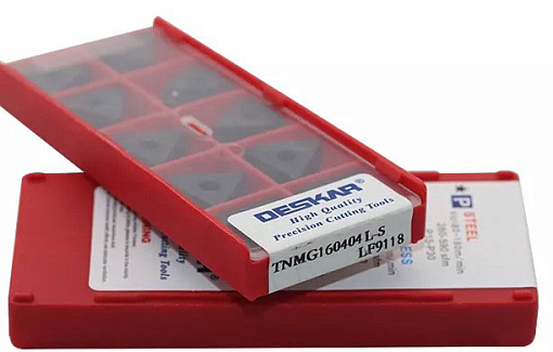 Фото 6 товара TNMG160404 L-S LF9118 токарная пластина Deskar