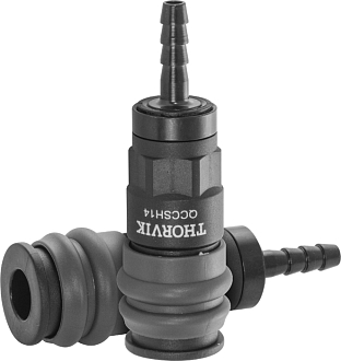 Муфта БРС европейского типа с установочной частью под шланг 6.3 мм, THORVIK - фото 1