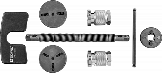 Приспособление для возврата поршней дисковых тормозных механизмов в наборе, 7 предметов, THORVIK - фото 4