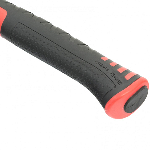 Фото 2 товара Молоток-гвоздодер, 450 г, цельн., боек с магн., двухкомп. обрезин. рукоятка Matrix Pro