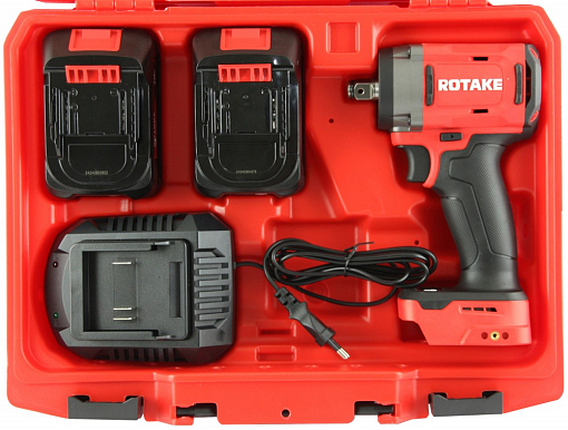 Фото 2 товара (T1-40D) Гайковерт ударный аккумуляторный бесщёточный 1/2"DR, 18В, 680 Нм, THORVIK