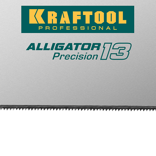 Фото 3 товара Ножовка для точного реза Alligator Precision 13 15225-50 KRAFTOOL 13 TPI, 500 мм