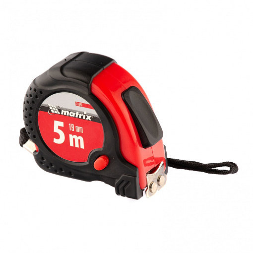 Фото 0 товара Рулетка Status Magnet fixation, 5 м х 19 мм, обрез. корпус, зацеп с магн. Matrix
