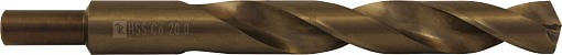 Фото 3 товара Сверло спиральное по металлу HSS Co в ПВХ упаковке, d18.0 мм, THORVIK
