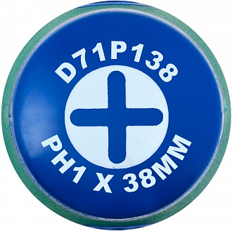 Отвертка стержневая крестовая ANTI-SLIP GRIP, PH1x38 мм, Jonnesway - фото 2
