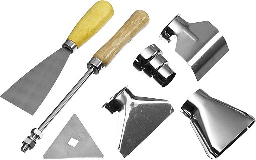 Фото 3 товара Фен технический ФТ-П2000 М2ДК Профессионал ЗУБР 2000 Вт, 1 режим: 60°С; 2 режим: 80-600°С, кейс