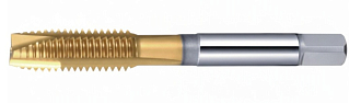 Метчик М 12х1.75 6H HSS-E TiN прямой с подточ. скв. DIN376 Deskar - фото 1