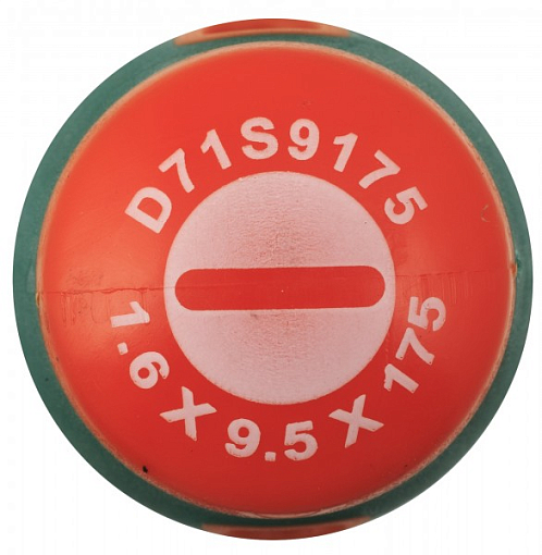 Фото 1 товара Отвертка стержневая шлицевая ANTI-SLIP GRIP, SL9.5х175, Jonnesway