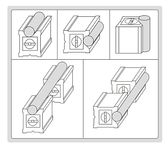 Призма пов. и разм. 100×70×95 для валов ø6-67 мм магнитная 80кгс, INSIZE - фото 3