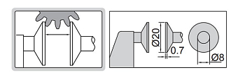 Микрометр МЗЦ-75, 50-75мм/2-3", 0.001мм/0.00005" невращ микровинт, INSIZE - фото 3
