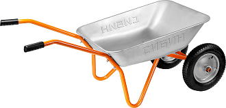 Тачка садовая двухколесная СИБИН СТ-21 39909_z01 100 кг, 65 л - фото 3