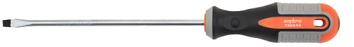 Фото 0 товара Отвертка стержневая шлицевая ROUND GRIP, SL5x150 мм, Ombra