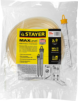 Гидроуровень строительный STAYER 20 м х 6 мм,MAXLevel 3486-06-20 Master - фото 5
