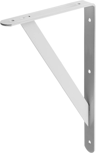 Фото 0 товара Уголок-кронштейн, усиленный STAYER 37422-1 300х200х30х4 мм, белый