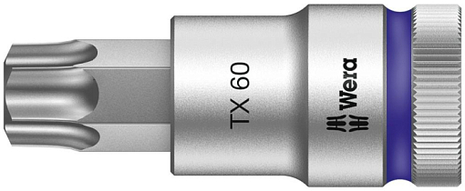 Фото 0 товара 8767 C HF TORX Zyklop Головка торцевая с битой вставкой, 1/2, с фиксацией, TX 60 x 60 мм