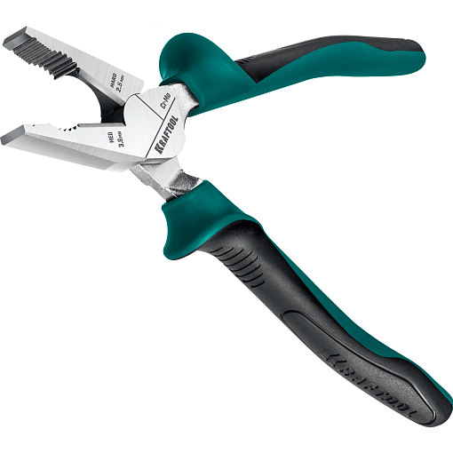Фото 6 товара Плоскогубцы комбинированные EXTREM 22011-1-20_z01 KRAFTOOL 200 мм