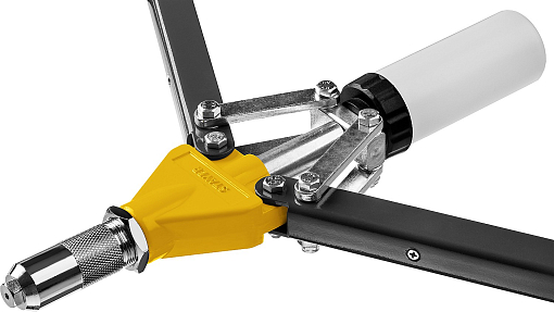 Фото 3 товара Заклепочник двуручный усиленный 3106_z01 Professional STAYER заклепки 3.2-6.4 мм - алюминий и сталь, 3.2-4.8 мм - нерж. сталь