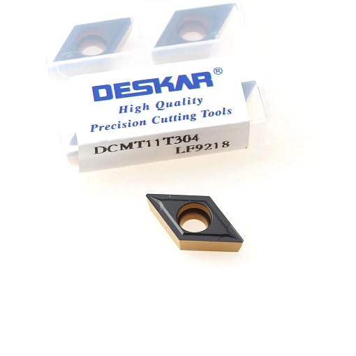 Фото 1 товара DCMT11T304 LF9218 токарная пластина Deskar