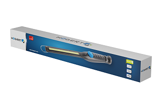 Фонарь светодиодный 400 люмен, на магнитном шарнире, USB HOEGERT - фото 2
