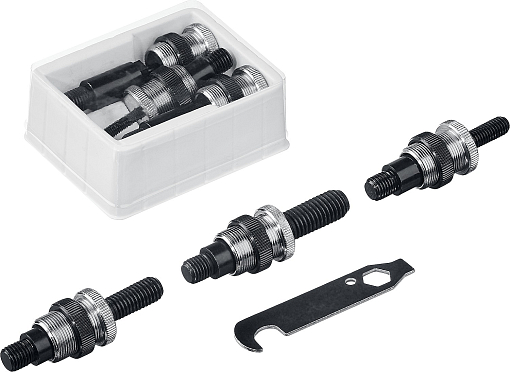 Фото 3 товара Заклепочник резьбовой двуручный 31183 KRAFTOOL резьбовые заклепки М3-М12 алюминий, сталь, нерж. сталь