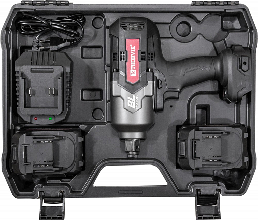 Фото 3 товара Гайковерт ударный аккумуляторный бесщёточный 3/4"DR, 21В, 1700 Нм, THORVIK