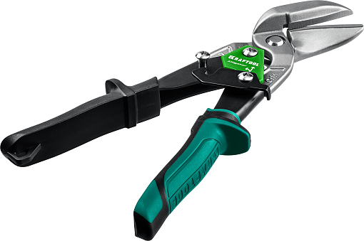 Фото 2 товара Левые усиленные ножницы по металлу с выносом Alligator 2328-OL KRAFTOOL 250 мм