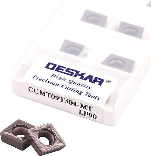Фото 4 товара CCMT09T304 MT LF90 токарная пластина Deskar