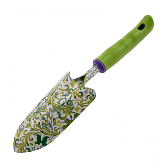 Совок посадочный широкий, 80 х 330 мм, стальной, пластиковая рукоятка, Flower Green, Palisad - фото 2