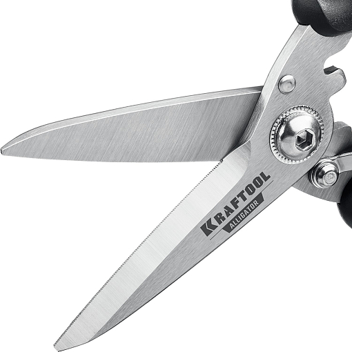 Фото 4 товара Многоцелевые технические ножницы KRAFTOOL 23201 ALLIGATOR 200 мм