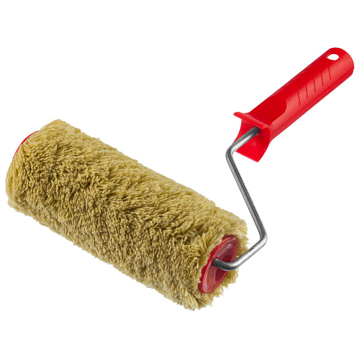 Фото 0 товара  Валик малярный MIRAX 180 мм 03715-18, d=40 мм, ворс 18 мм, ручка d=6 мм