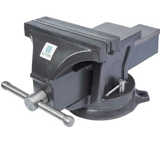 Фото 0 товара Тиски слесарные 200мм, поворотные