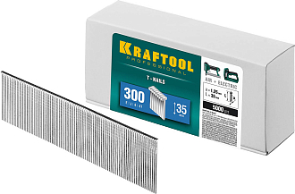 Гвозди для нейлера KRAFTOOL , 31785-35 гвозди тип 300, 35 мм - фото 1