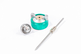 Краскораспылитель AG 810 HVLP, гравитационный, сопло 0,8 мм и 1 мм Stels - фото 5