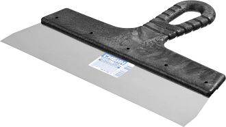 Шпатель фасадный СИБИН 250 мм, нержавеющая полотно, пластмассовая рукоятка, 10079-250_z01 - фото 2