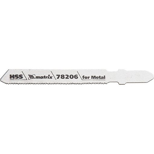 Фото 0 товара Полотна для электролобзика по металлу 3 шт, T118G, 50 х 0.8 мм, HSS Matrix Professional