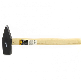 Молоток слесарный, 1500 г, квадратный боек, деревянная рукоятка Sparta - фото 1