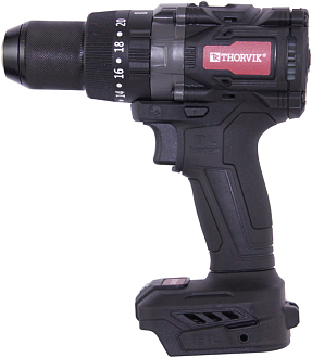Дрель-шуруповерт ударная аккумуляторная бесщёточная 1/2"DR, 21В, 160 Нм, (без АКБ и З/У), THORVIK - фото 1