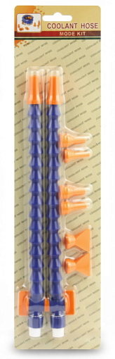 Фото 0 товара Набор трубок СОЖ 1/4" 400мм 2шт с соплами и вентилями Qtool